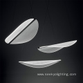 Leaf Shape Acrylic Light Guide LED Pendant Light